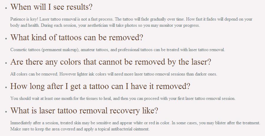 laser tattoo removal 